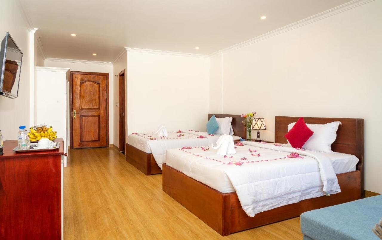 อพาร์ตเมนต์ 1 ห้องนอน 1 ห้องน้ำส่วนตัว ขนาด 400 ตร.ม. – ศาลา กำรึก Hotel เสียมราฐ ภายนอก รูปภาพ