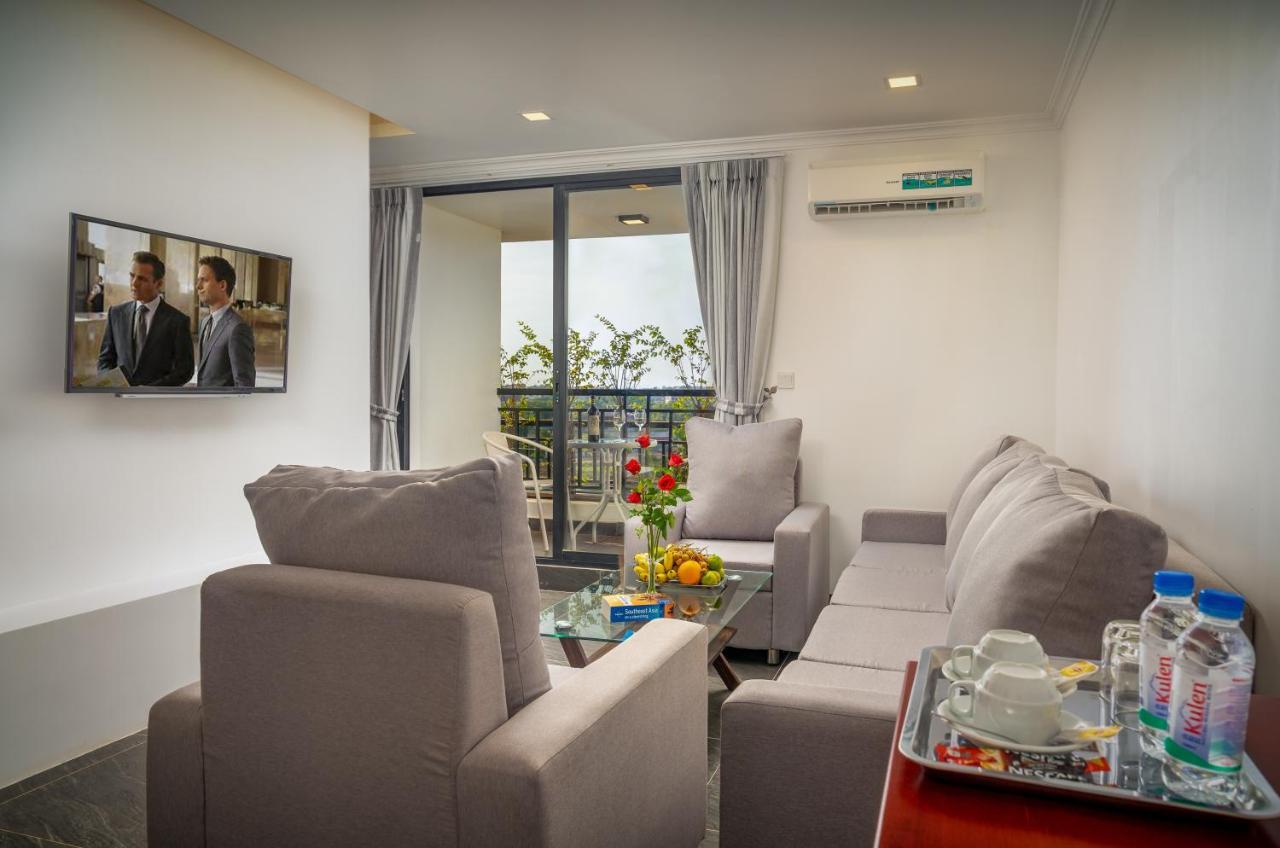 อพาร์ตเมนต์ 1 ห้องนอน 1 ห้องน้ำส่วนตัว ขนาด 400 ตร.ม. – ศาลา กำรึก Hotel เสียมราฐ ภายนอก รูปภาพ