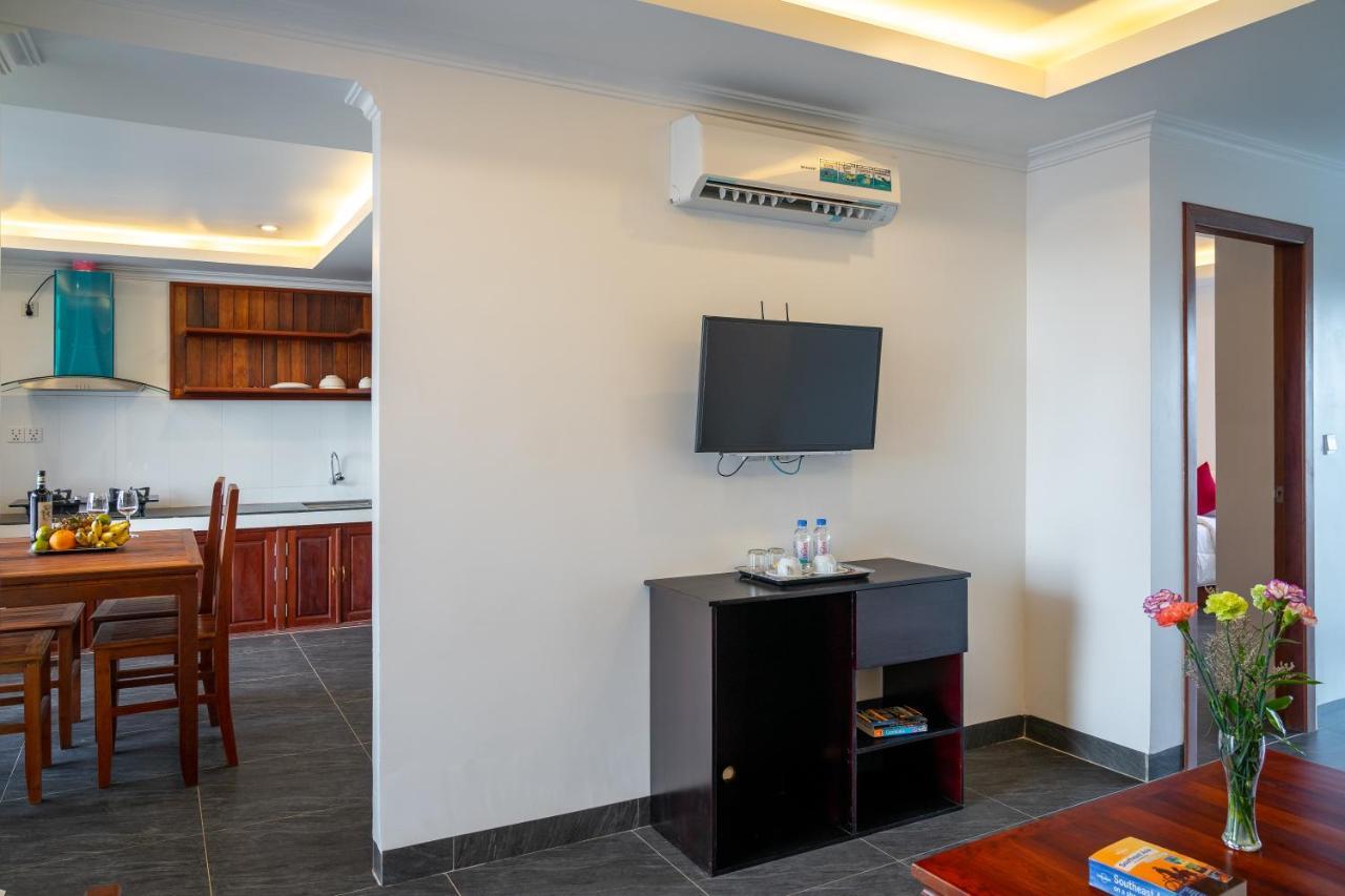 อพาร์ตเมนต์ 1 ห้องนอน 1 ห้องน้ำส่วนตัว ขนาด 400 ตร.ม. – ศาลา กำรึก Hotel เสียมราฐ ภายนอก รูปภาพ