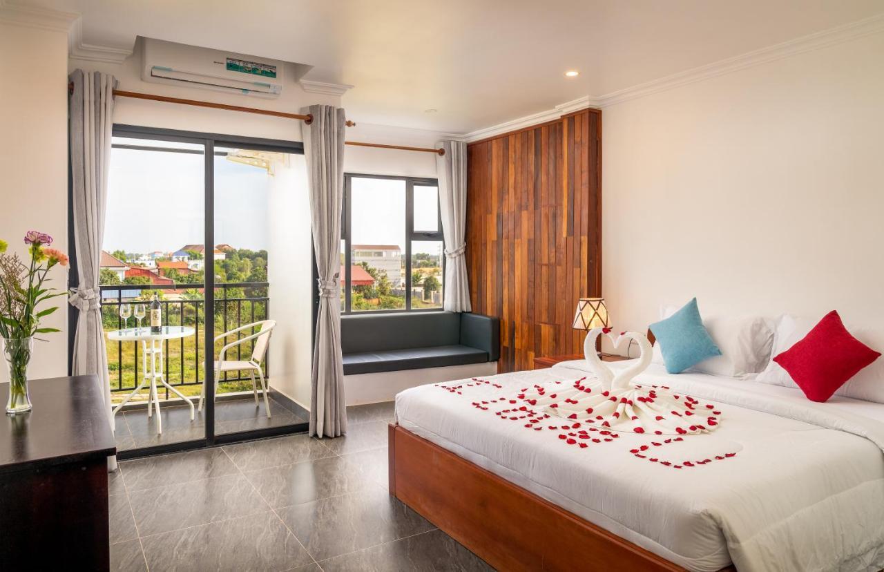 อพาร์ตเมนต์ 1 ห้องนอน 1 ห้องน้ำส่วนตัว ขนาด 400 ตร.ม. – ศาลา กำรึก Hotel เสียมราฐ ภายนอก รูปภาพ